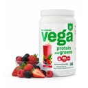 Vega Protein 및 Greens Protein Powder, Berry - 20g Plant 기반 Protein Plus Veggies, Vegan, Non GMO, 여성 및 남성용 완두 단백질, 1.3 lbs (패키지 May Vary)