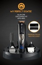 내 완벽한 Goatee®️ 13-in-1 Mens Grooming Kit - 여행 가방, 충전 스탠드, 및 더 많은 LED 디스플레이 Beard Trimming 키트 - 노스, 바디, & 더 - 이상적인 선물 세트에 대한 무선 트리머 방수