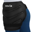 Reusable Gel Cold Pack for Hip Replacement Recovery, Sciatic Nerve, Cold Therapy Hip Flexor Compression Wrap, Black