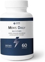 Super Naturals Men's Daily Multivitamin Energy Enhancer 및 Immune System Support for Men (60 캡슐, 30 일 공급)