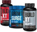 Jacked 공장 N.O. XT Nitric 산화물 보충교재, 성장 큰 포스트 운동 근육 건축업자, XT 근육 건축업자를 건설하십시오