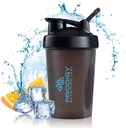 Prodigy Nutrition Labs 프리미엄 쉐이커 병 단백질 쉐이크 및 Pre Workout -14 Ounce (블랙)에 완벽