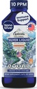 Optivida Health Nano Colloidal Silver Liquid (1 LB) – Immune Support Supplements with Silver Hydrosol, Immune Support, Colloidal Silver for Immune System, 10 PPM.