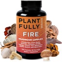 10-in-1 버섯 보충 – 사자 Mane, Reishi, Cordyceps, Chaga, 터키 꼬리, Maitake & Shiitake – 뇌 지원, 기억, 초점 및 에너지를위한 Nootropic Complex – 120 캡슐, 미국에서 만든