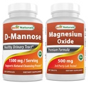 제일 자연적인 D-Mannose 1500 mg & 마그네슘 산화물 500 mg