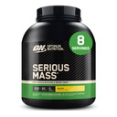 최적 영양 심각한 질량, 무게 게인더 단백질 분말, 대량 게인, 비타민 C 및 아연 Immune 지원, Creatine, 바나나, 6 파운드 (포장 월병)