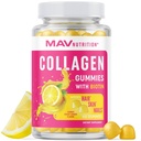 여자를 위한 교원질 Gummies | 200mg 가수분해된 교원질 + 2500mcg Biotin, 비타민 C와 더불어, E & 아연 | 노화 방지, 머리 성장, 피부, 강한 못 | 비 GMO 거미 비타민 보충교재 | 60 조사