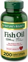 자연의 Bounty, Dietary Supplement, Omega 3. 지원 심장 건강, 1200 Mg, 200 급속한 방출 Softgels에 의하여 FIsh 기름