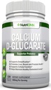 칼슘 D-Glucarate - 500mg - 120 식물성 캡슐 - Cleansing Processes, 에스트로겐 Metabolism & Hormonal Balance를 지원하는 우수한 효능 - Prostate, Breast & Colon Health와 도움말
