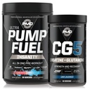 PMD Sports Ultra Pump Fuel Insanity - Pre Workout - Cherry Bombsicle (30 서빙) 스포츠 CG5 프리미엄 크레아틴 및 L 글루타민 분말 (60 서빙)