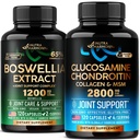 NUTRAHARMONY 글루코사민 Chondroitin & Boswellia 추출물 캡슐