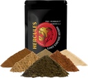 잃어버린 제국 허브 Hercules 전 운동 초본 보충 없음 첨가제 Just Cistanche, Rhodiola, Cordyceps, Shilajit, Polyrhachis Ant & Maral Root to Boost Performance (Powder 100g)