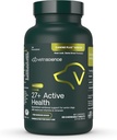 VetriScience 고위 27+ 활동적인 건강 Chewable 정제, 고위 개를 위한 Canine 플러스 매일 Multivitamin, 균형이 잡힌 비타민, 무기물 및 산화 방지제, 노후화 및 웰니스 지원, Veggie, 60 조사