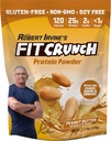 FITCRUNCH Tri-Blend Whey Protein, Keto Friendly, 낮은 칼로리, 높은 단백질, 글루텐 무료, 콩 무료 (18 인분, 땅콩 버터)