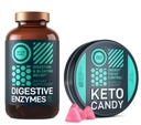 WILD FUEL Keto Candy with MCT Oil and Collagen and Digestive Enzymes with Probiotic and Prebiotic 번들