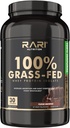 Whey Protein Isolate Powder - 100 % Grass Fed, 20g Protein, 5g BCAAs, 20 서빙, Fudge Brownie 풍미