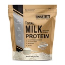 Smart138 총 우유 단백질 - 80% casein 20% Whey - RBST/rBGH 호르몬 자유로운, 글루텐 자유로운, Soy-Free, 비 GMO, 미국, Keto 낮은 Carb, 자연적인 BCAA (1000g/2.2lbs, unflavored)