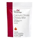 Bariatric 이점 칼슘 구연산염 Chewy는 250 mg - Bariatric 수술 환자를 위해 - 비타민 D3 - 설탕 자유로운 Chewable 칼슘 보충교재 - Bariatric 칼슘 Chews - Caramel 풍미 - 60 조사