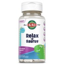 KAL Relax-a-Saurus, 아이들을위한 스트레스 지원 보충, 허브 스트레스 완화 및 Relaxation & Blend, 맛있는 천연 포도 맛, 60 일 보증, 30 Chewable 어린이를위한 L-Theanine