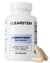 CLEARSTEM - MINDBODYSKIN Hormonal 여드름 보충교재 (5-HTP) - 자연적인 DIM 보충교재 - 피부 관리 비타민 - 호르몬 균형, 산화 방지제 - 글루텐 자유로운, Cruelty - 30의 서빙, 90의 캡슐