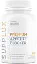 SuppLux | 여성을 위한 PREMIUM Appetite Suppressant 체중 감소 알약 | Belly Fat Burner, Carb Blocker, Energy Booster, Metabolsim 활성 | 천연 및 안전한 3rd Party Tested - 60 캡슐
