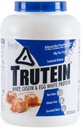 몸 영양 Trutein 높은 단백질 분말: 45% Whey, 45% Casein, 10% 계란 백색, 글루텐 자유로운, 낮은 나트륨, 잔디 페더럴 익스프레스 Whey 단백질 분말, 체육관 보충교재 & 아침 Shake, 소금에 절인 Caramel, 4lb