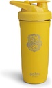 Smartshake Reforce 스테인레스 스틸 해리 포터 Hufflepuffs Shaker 병 (900 ML /30oz) | 소프트 뚜껑이있는 경량 저항 스포츠 셰이커 병 | 누출 방지, BPA 무료 및 DEHP 무료