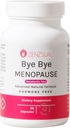 ZENZSUAL Bye Bye Menopause는 여성을 위한 보충 교재 – 뜨거운 섬광, 밤 땀, 무드 그네 & 호르몬 균형 – Melatonin-Free, Vegan, 에스트로겐 자유로운 공식 – 60의 캡슐을 위한 자연적인 Menopause 지원