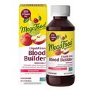 MegaFood Blood Builder Liquid Iron Supplement for Women, Men & Kids, 임상적으로 변비없이 철 수준을 증가, Vegan, 7.7 Fl Oz (23 서빙)