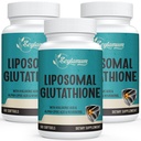 2400 MG Liposomal 글루타티온 Softgels, 최대 흡수, 활동적인 모양 L 글루타티온은 Hyaluronic 산, Resveratrol, Detox, 뇌, 면역 체계, 180 Softgels를 위한 주된 산화 방지제와 더불어 감소했습니다