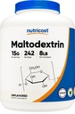 Nutricost Maltodextrin 분말 8LBS - 글루텐 무료, GMO 무료