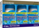 GoodSense Omeprazole 지연 방출은 정제를 20 mg, 차가운 민트, 치료 Frequent Heartburn, 산성 흡진기, Heartburn 약, 42 조사 입혔습니다