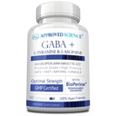 공인 과학 GABA + - Calm을 촉진, 수면 향상, 부스트 무드 - GABA, L-Theanine, L-Arginine, 비타민 B6, BioPerine - 높은 흡수 - 60 캡슐 - 채식주의자