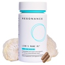 Lion’s Mane 01TM - 유기농 프리미엄 라이온 맨 버섯 추출물 보충교재 | 과일 바디 & 순수한 Mycelium |Memory, Brain, Focus & Nerve Health|Vegan, Non-GMO - 60 채식 캡슐