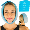 Vive Face Ice Pack Wrap for TMJ Pain Relief and Headaches - Jaw Surgery Recovery, 구강 외과 및 지혜 치아 추출을위한 얼굴 아이스 팩 - 머리를위한 난방 패드 & Chin - 뜨거운 & 찬 치료
