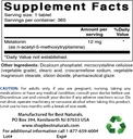 최고의 자연 Melatonin 12 mg & Biotin 10,000 Mcg