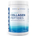 Nordic Naturals Nordic Beauty Collagen Peptides, Unflavored - 10.6 Ounces - 피부 건강 및 탄력성을위한 콜라겐 보충 - 뜨겁고 찬 음료 - 30 서빙