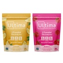 Ultima Replenisher Electrolyte Powder Drink Mix Bundle - Sugar Free - Lemonade 및 Raspberry, 20 Stickpacks - 6 Electrolytes 및 Minerals - Keto Friendly, Vegan, Non-GMO를 사용해보십시오.