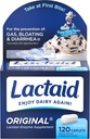Lactaid Lactase 효소 캡슐 고유 - 120의 모자, 6의 팩