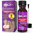 솔 Applicator를 가진 Toenail 건강을 위한 SILKA 최대 힘 항진균성 액체, 1 주, 손상된 Toenails, Athlete의 발 처리, Tolnaftate 1% 0.45 Fl Oz를 위한 못 Fungus 처리