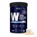 Biochem 100 % Whey Isolate Protein - 바닐라 맛 - 15.1 Ounce - 쉽게 소화 가능 - 새로 고침 맛 - 20g 채식 단백질 - 아미노산