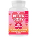 더 나은 Booty BBL 정제 - Creatine Monohydrate, L 글루타민, 교원질 및 BCAA의 (90ct)를 가진 여자를 위한 Creatine 복합 보충교재