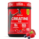 Six Star Creatine Monohydrate Powder, X3 (Fruit Punch) - 근육 건물 및 성능을위한 맛있는 Creatine HCl 분말 Monohydrate 보충 - 남성 및 여성을위한 포스트 운동 보충 - 30 서빙