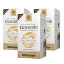 Solgar Full Spectrum Curcumin - 60 LiCaps, 3 팩 - 뛰어난 흡수 - 두뇌, 관절 및 면역 건강 - 비 GMO, Vegan, 글루텐 무료, 낙농 무료 - 180 총 서빙