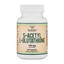 S-Acetyl L 글루타티온 캡슐 - 100mg, 60 조사 (Acetylated 글루타티온 산화 방지제 - 글루타티온과 Liposomal 글루타티온, 비 GMO 및 글루텐 자유로운 보다는 흡수성) 두 배 나무에 의하여