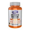 지금 스포츠 영양, 아르기닌 & Ornithine 500/250 mg의 아미노산, 100 Veg 캡슐
