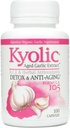 Kyolic 공식 105 마늘 추출물 w/VIT A와 E 셀렌 100 캡슐