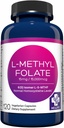 MD 생활 L-Methylfolate 15 mg 보충교재 - 직업적인 급료 활동적인 L Methylfolate 보충교재 - 120의 캡슐 - L-Methylfolate 15mg - 최대 힘 MTHFR W/ Essential 아미노산