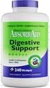 AbsorbAid 소화 효소 240 vCaps, 최대 71%의 바이탈 영양 흡수를 증가하는 입증