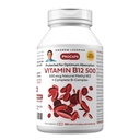 ANDREW LESSMAN 비타민 B12 500 180 캡슐 - 흡수 보호 된 Methylcobalamin (Natural Coenzyme Vitamin B12), 에너지 및 스트레스 지원에 필수적인 B-Complex, 삼키기 캡슐에 쉽게
